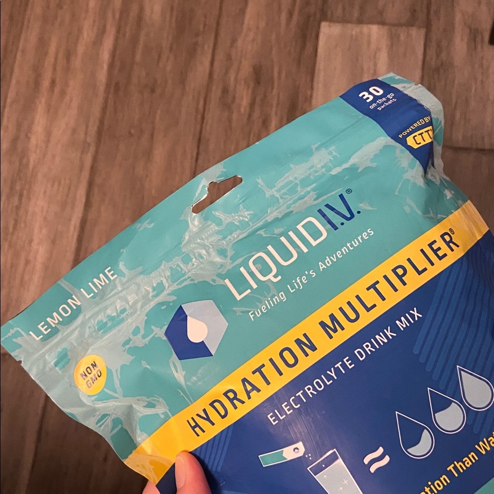 NIB LIQUIDIV electrolyte drink mix lemon lime #30 - Picture 5 of 8